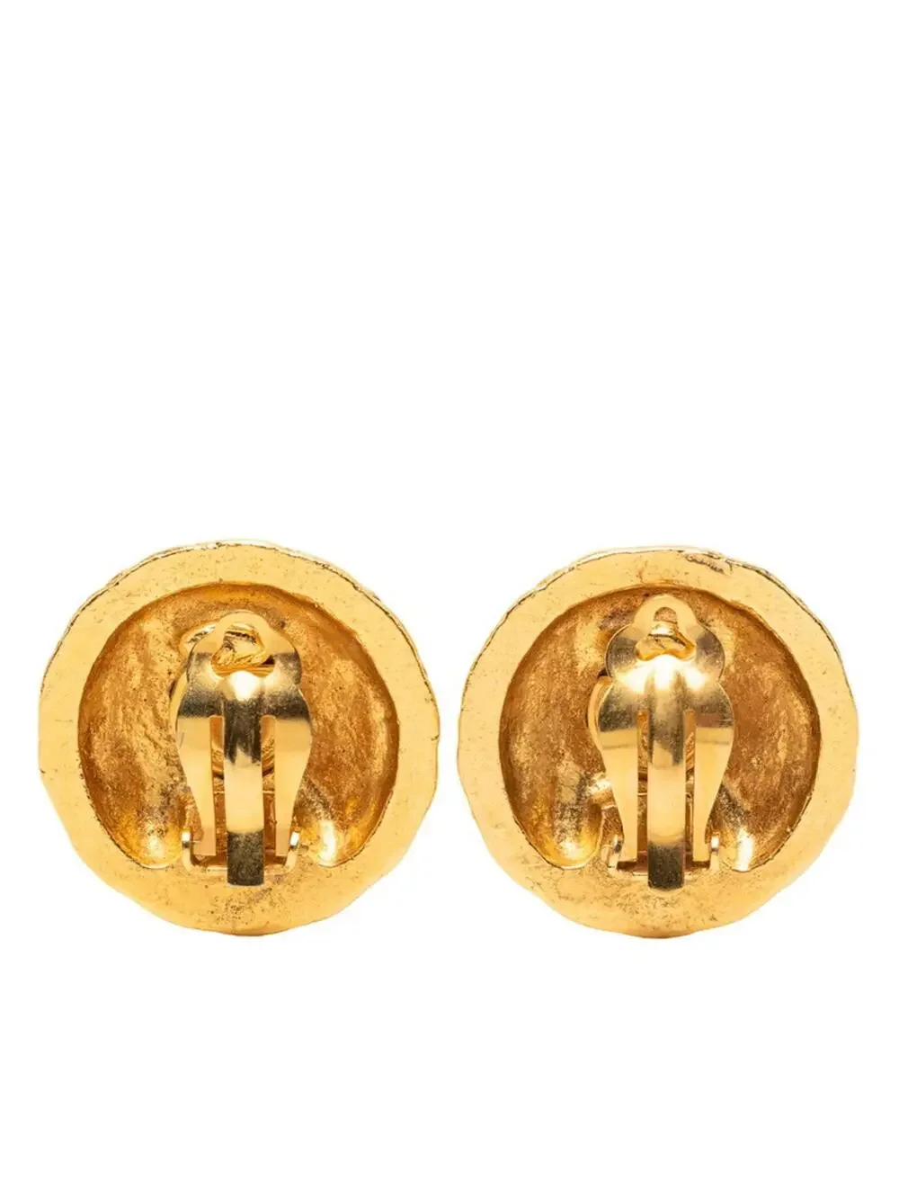 Chanel Cc Logo Clip-On Earrings Metal #234292C72B